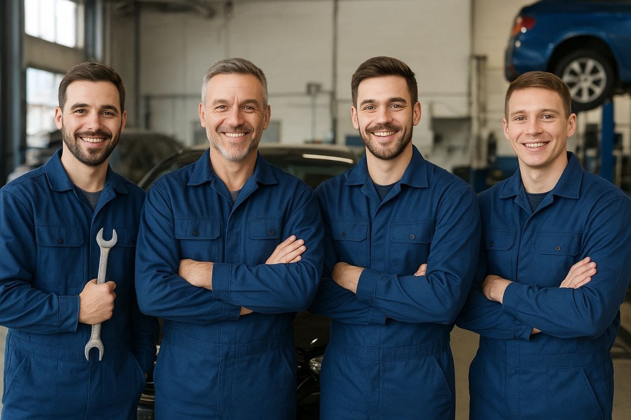 Команда майстрів E-STO у Києві