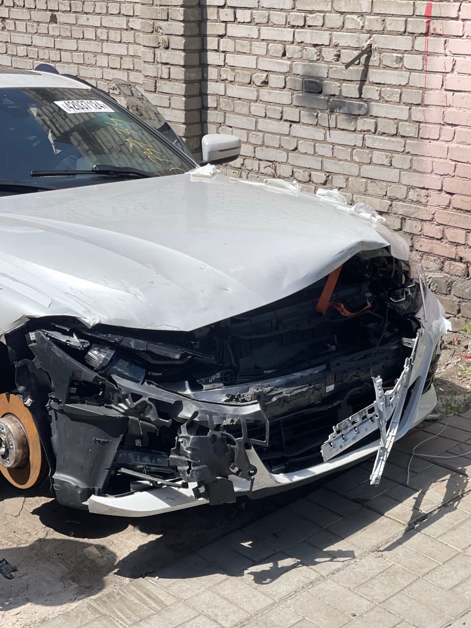 bmw 3 series після дтп, ремонт на е-сто